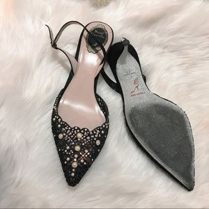 Rene Caovilla gem flat gorgeous! Size 41